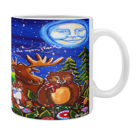 Renie Britenbucher Love You To The Moon And Back Coffee Mug