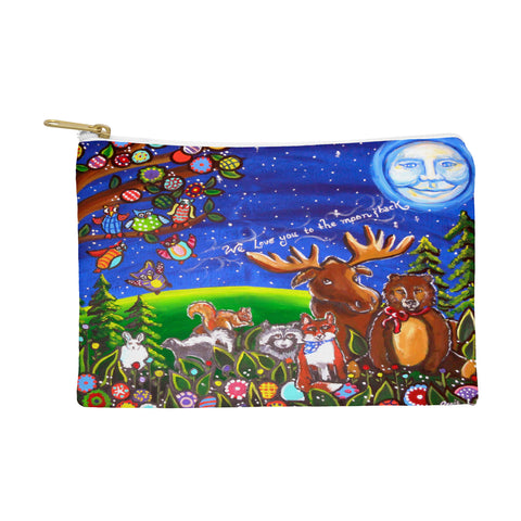 Renie Britenbucher Love You To The Moon And Back Pouch