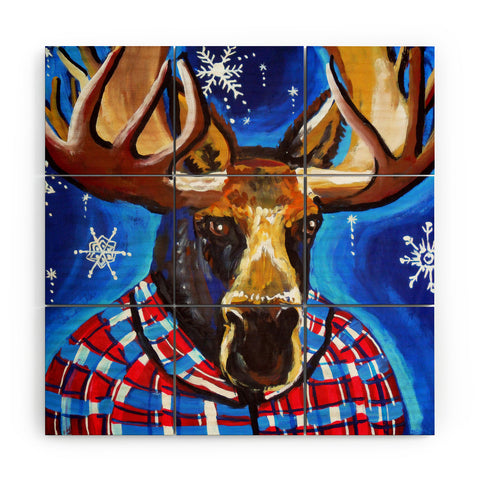 Renie Britenbucher Mahatma Wood Wall Mural