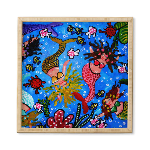 Renie Britenbucher Mermaids 1 Framed Wall Art