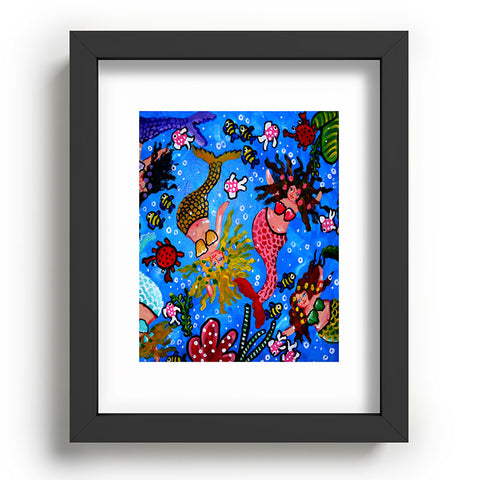 Renie Britenbucher Mermaids 1 Recessed Framing Rectangle