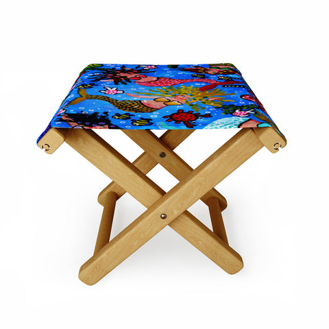 Renie Britenbucher Mermaids 1 Folding Stool