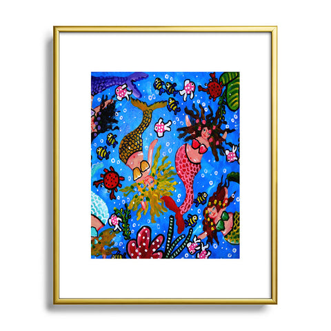 Renie Britenbucher Mermaids 1 Metal Framed Art Print