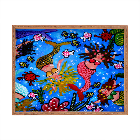 Renie Britenbucher Mermaids 1 Rectangular Tray