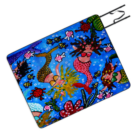 Renie Britenbucher Mermaids 1 Picnic Blanket