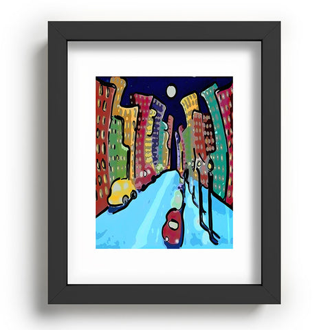 Renie Britenbucher Night In The City Recessed Framing Rectangle