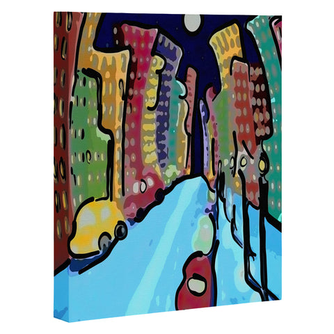 Renie Britenbucher Night In The City Art Canvas