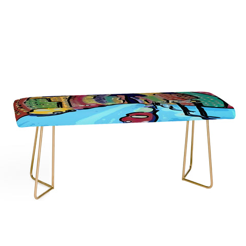 Renie Britenbucher Night In The City Bench