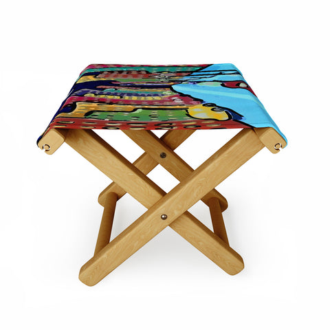Renie Britenbucher Night In The City Folding Stool