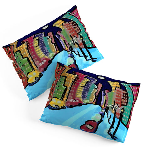 Renie Britenbucher Night In The City Pillow Shams