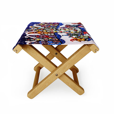 Renie Britenbucher Oh Christmas Tree Folding Stool
