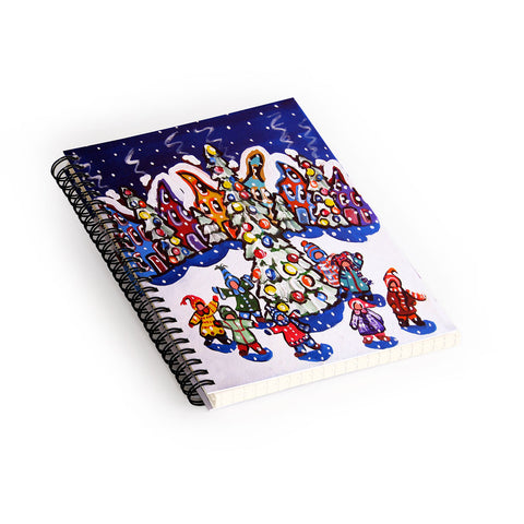 Renie Britenbucher Oh Christmas Tree Spiral Notebook
