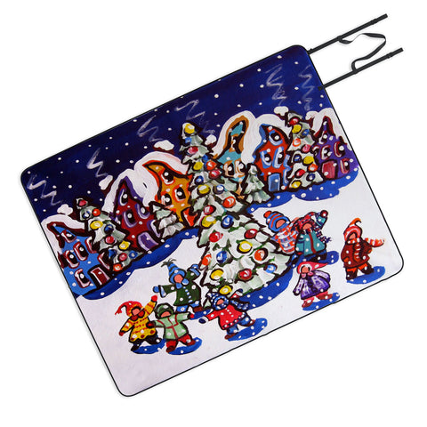 Renie Britenbucher Oh Christmas Tree Picnic Blanket