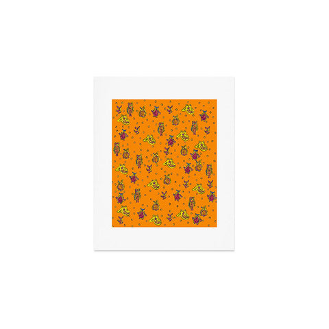 Renie Britenbucher Orange Owls Art Print