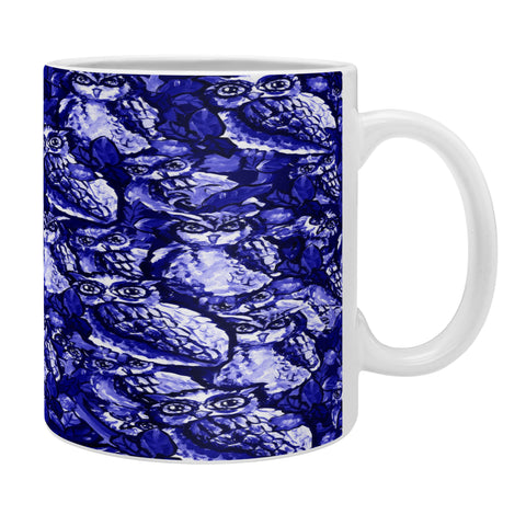 Renie Britenbucher Owls Purple Coffee Mug