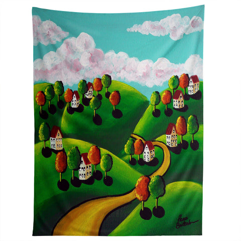 Renie Britenbucher Peaceful Day Landscape Tapestry