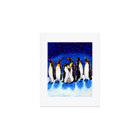 Renie Britenbucher Penguin Party Art Print