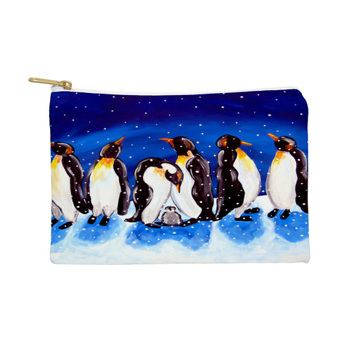 Renie Britenbucher Penguin Party Pouch