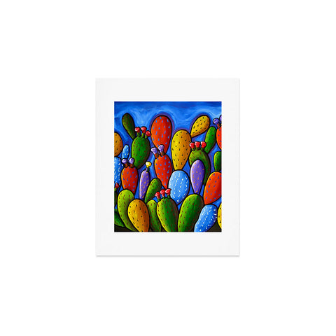Renie Britenbucher Prickly Pear Cactus Art Print