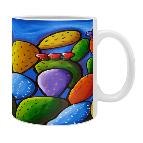 Renie Britenbucher Prickly Pear Cactus Coffee Mug