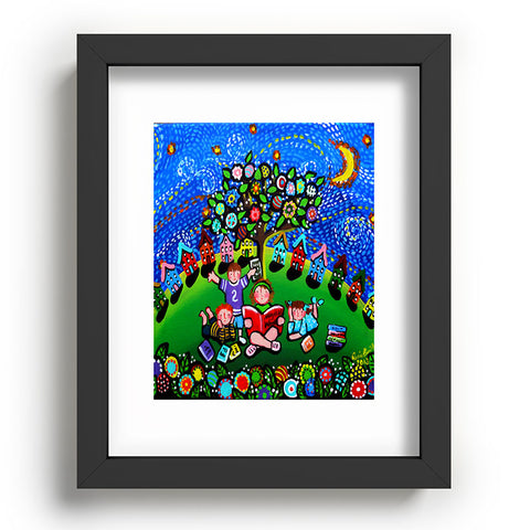 Renie Britenbucher Reading Is Magical Recessed Framing Rectangle
