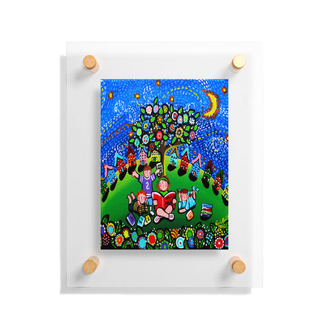 Renie Britenbucher Reading Is Magical Floating Acrylic Print