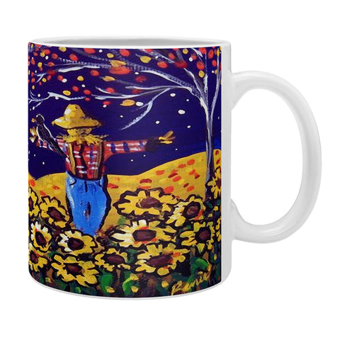 Renie Britenbucher Scarecrow in the Moonlight Coffee Mug