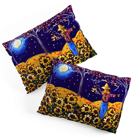 Renie Britenbucher Scarecrow in the Moonlight Pillow Shams
