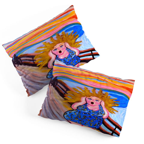 Renie Britenbucher Scream Diva Pillow Shams