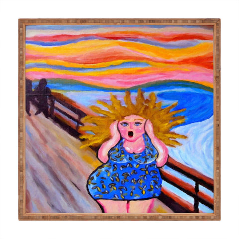 Renie Britenbucher Scream Diva Square Tray