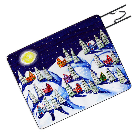 Renie Britenbucher Silent Night Picnic Blanket