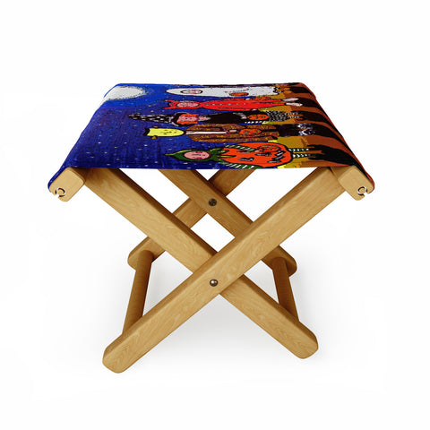 Renie Britenbucher Six Trick Or Treaters Folding Stool