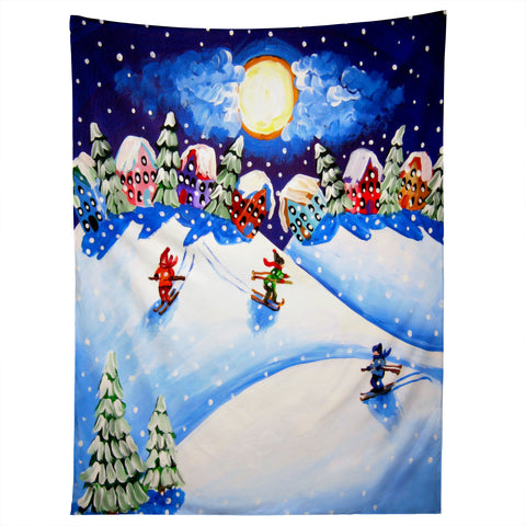 Renie Britenbucher Skiers Tapestry