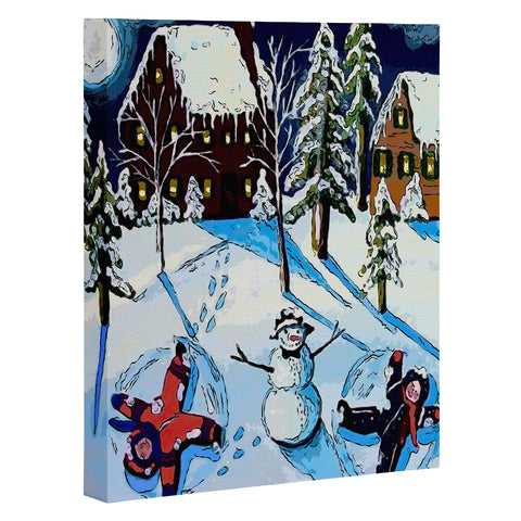 Renie Britenbucher Snow Angels Art Canvas