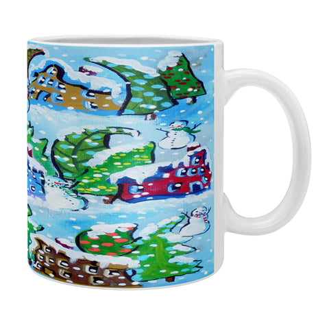 Renie Britenbucher Snowman Whimsy Coffee Mug