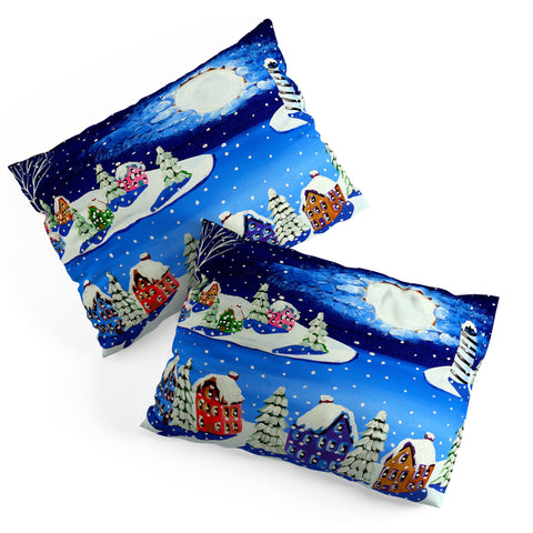 Renie Britenbucher Snowy Shoreline Pillow Shams