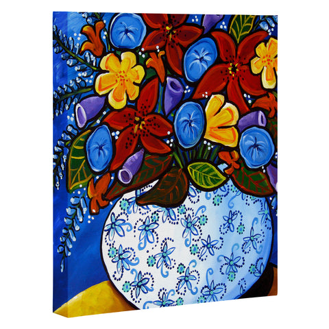Renie Britenbucher Summer Bouquet Art Canvas
