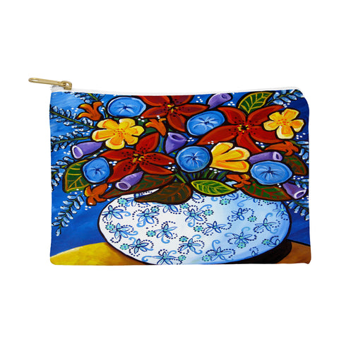 Renie Britenbucher Summer Bouquet Pouch