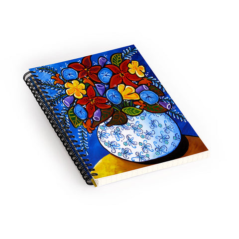 Renie Britenbucher Summer Bouquet Spiral Notebook