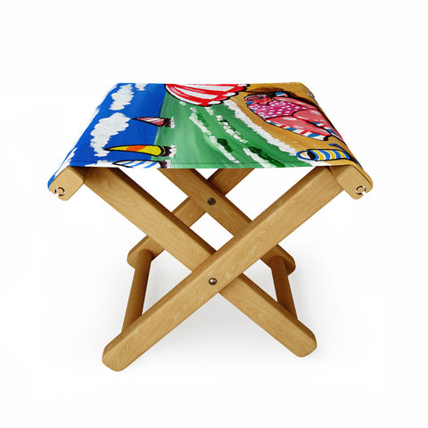 Renie Britenbucher Sunbather Diva Folding Stool