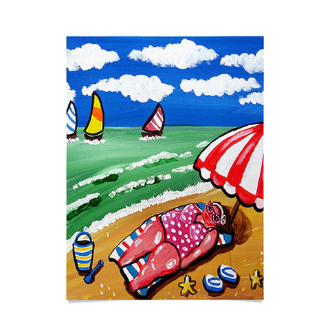 Renie Britenbucher Sunbather Diva Poster