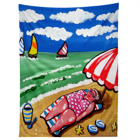 Renie Britenbucher Sunbather Diva Tapestry