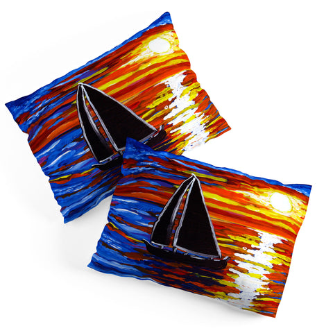 Renie Britenbucher Sunset Sail Pillow Shams