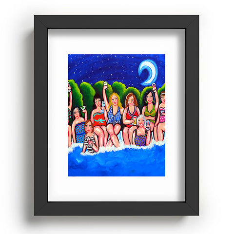 Renie Britenbucher Swimming Pool Divas Happy Hour Recessed Framing Rectangle