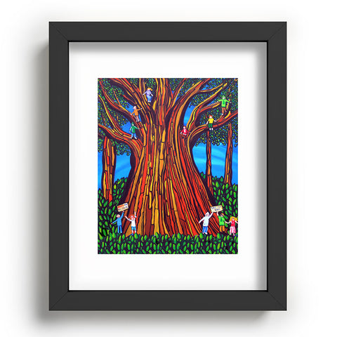 Renie Britenbucher The Tree Sitters Recessed Framing Rectangle