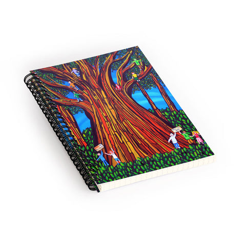 Renie Britenbucher The Tree Sitters Spiral Notebook
