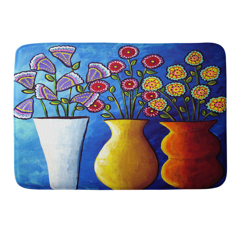 Renie Britenbucher Three Amigos Memory Foam Bath Mat