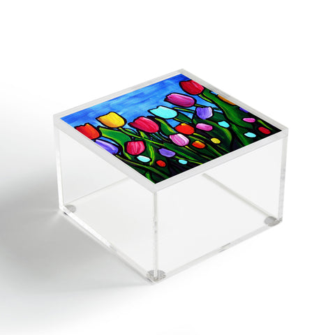 Renie Britenbucher Tulips Acrylic Box