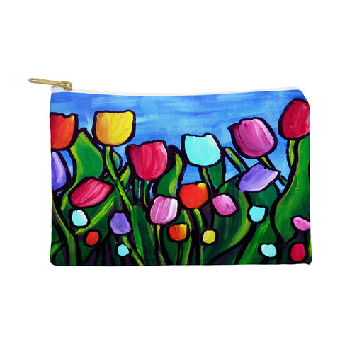Renie Britenbucher Tulips Pouch