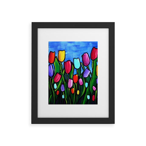 Renie Britenbucher Tulips Framed Art Print